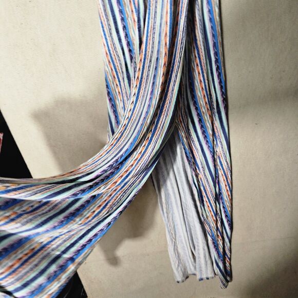 Ella Moss Bondi Maxi Dress Versatile Casual Chic Goddess Vibes Slimming Stripes - Picture 7 of 15